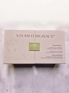 Steam Originals Steam Cubes 16 Count | Detox & Invigorate